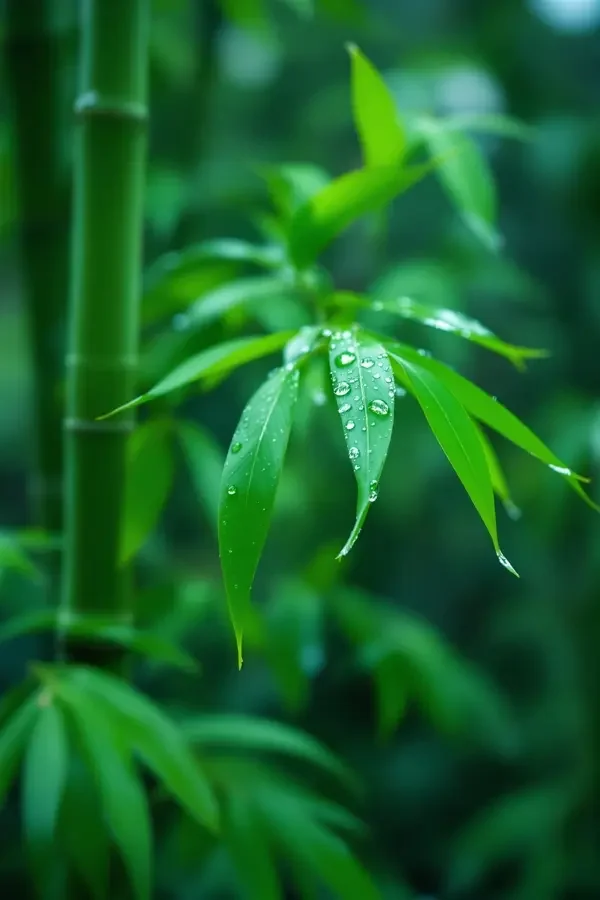 雨后竹韵 - 短视频封面